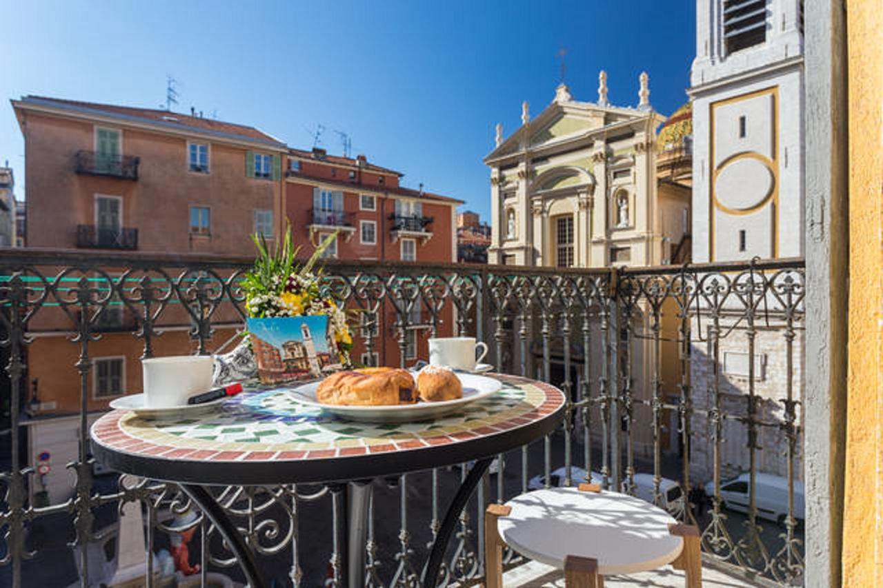 Le Rossetti B. - Modern, Long Balcony, Old Town Ницца Экстерьер фото